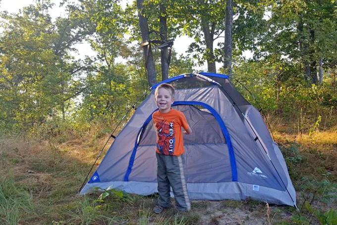 Ben camping