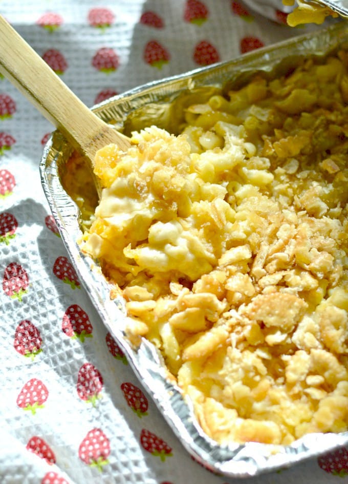 campfire mac and cheese 1